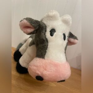 VTG. RUSS BERRIE/ALFA-LAVAL PLUSH COW, COLLECTIBLE, KOREA 1983 VGUC